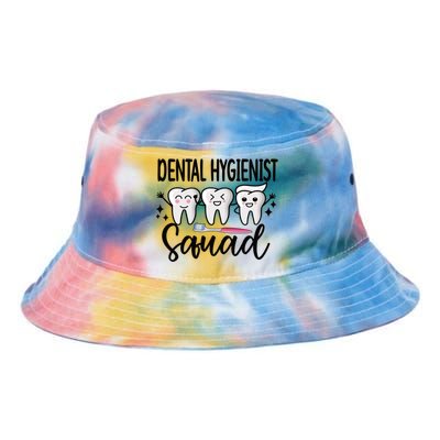 Dental Hygienist Squad Dental Hygiene Crew Cute Gift Tie Dye Newport Bucket Hat