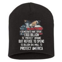 Democrats Have Spent $100 Billion To Protect Ukraine Short Acrylic Beanie