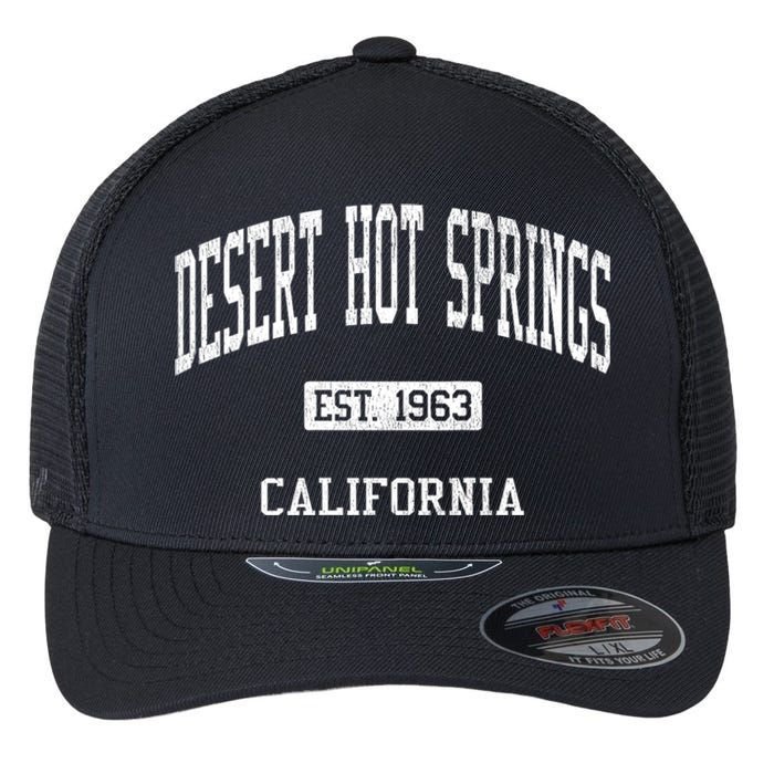 Desert Hot Springs California Ca Js04 Vintage Flexfit Unipanel Trucker Cap