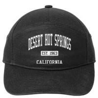 Desert Hot Springs California Ca Js04 Vintage 7-Panel Snapback Hat