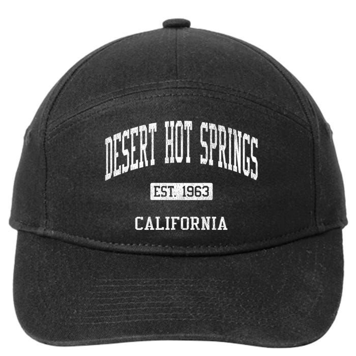 Desert Hot Springs California Ca Js04 Vintage 7-Panel Snapback Hat