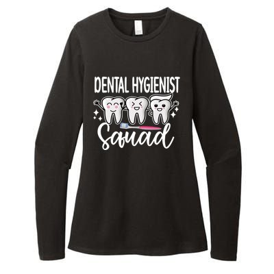 Dental Hygienist Squad Dental Hygiene Crew Cool Gift Womens CVC Long Sleeve Shirt