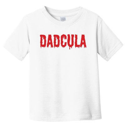 Dadcula Halloween Shirts For Dads Toddler T-Shirt