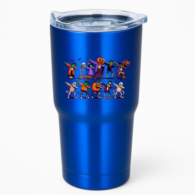 Dabbing Halloween Skeleton Zombie Scary Pumpkin Mummy Funny Gift Tumbler