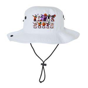 Dabbing Halloween Skeleton Zombie Scary Pumpkin Mummy Funny Gift Legacy Cool Fit Booney Bucket Hat