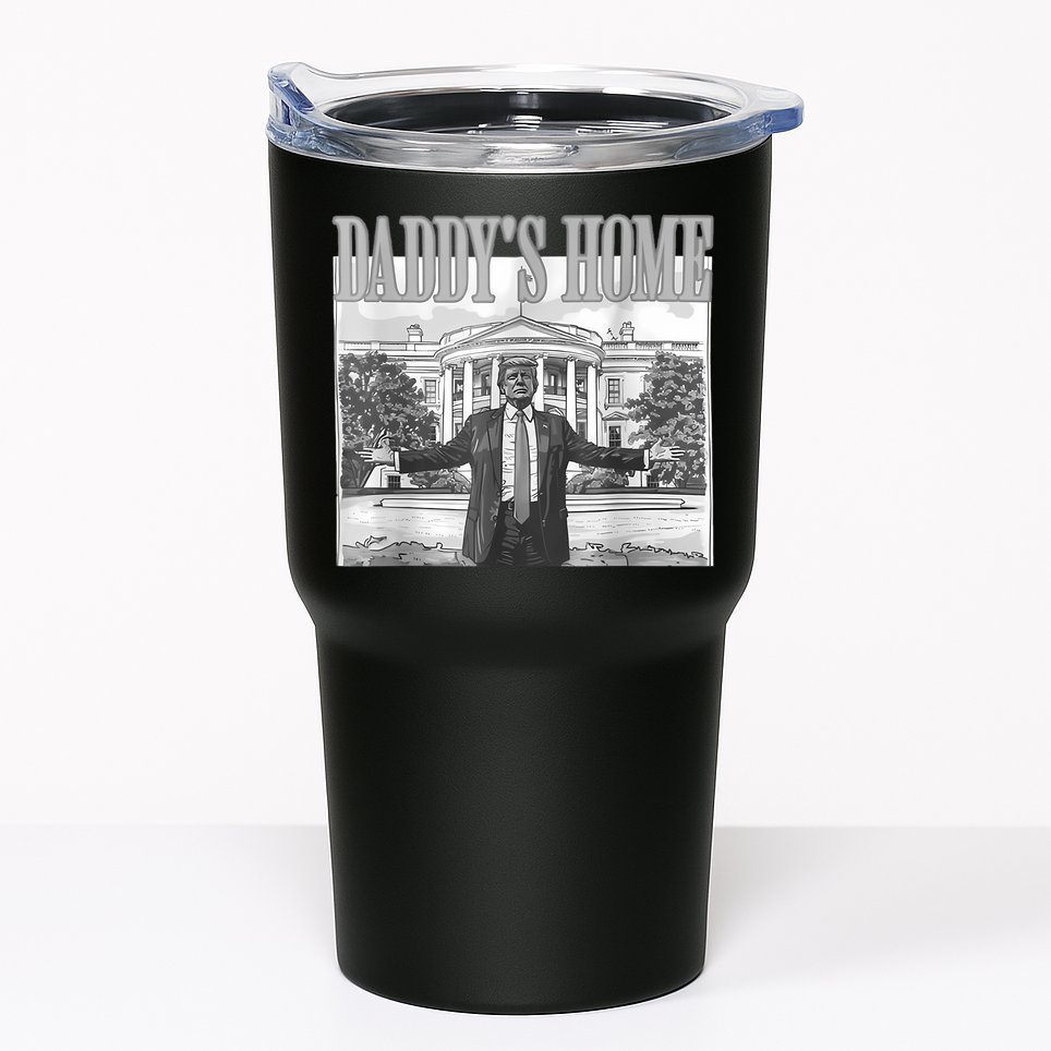 Daddys Home Trump 2024 Maga 2024 Trump Return 45 Sweat Tumbler