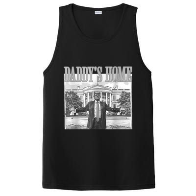 Daddys Home Trump 2024 Maga 2024 Trump Return 45 Sweat PosiCharge Competitor Tank