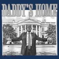 Daddys Home Trump 2024 Maga 2024 Trump Return 45 Sweat Hoodie