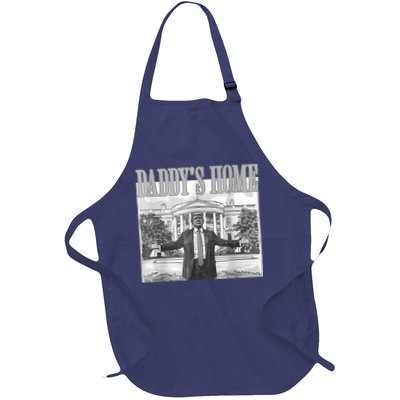 Daddys Home Trump 2024 Maga 2024 Trump Return 45 Sweat Apron