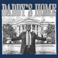 Daddys Home Trump 2024 Maga 2024 Trump Return 45 Sweat Bag