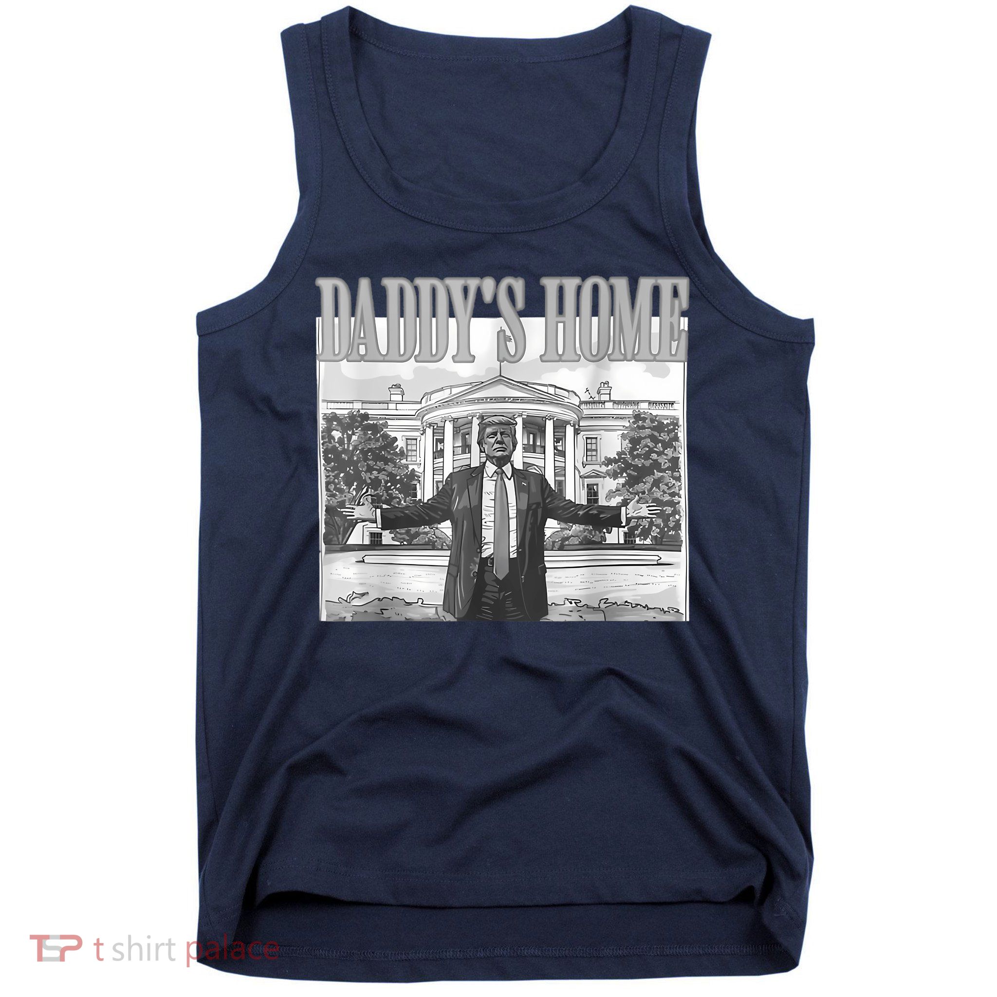 Daddys Home Trump 2024 Maga 2024 Trump Return 45 Sweat Tank Top