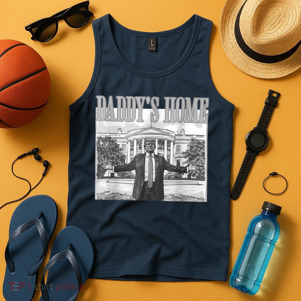 Daddys Home Trump 2024 Maga 2024 Trump Return 45 Sweat Tank Top