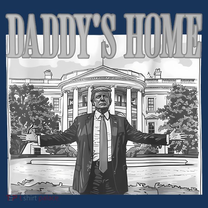 Daddys Home Trump 2024 Maga 2024 Trump Return 45 Sweat Womens T-Shirt