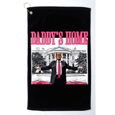 DaddyS Home Trump 2024 Platinum Collection Golf Towel