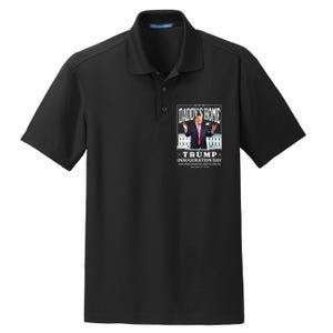 Daddys Home Trump Inauguration Day 2025 Memorabilia Dry Zone Grid Polo