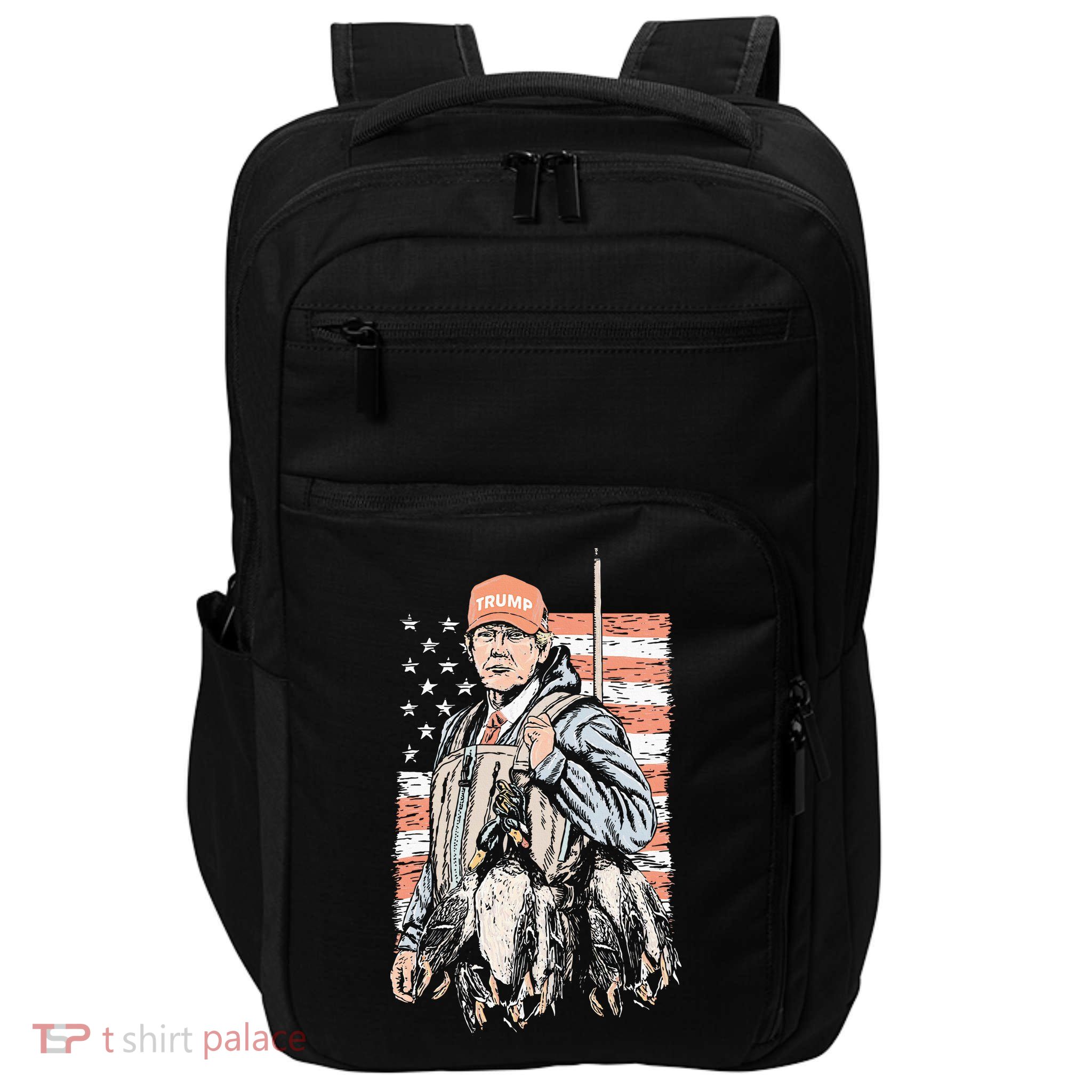 Duck Hunting Trump Camo Hello Hunting Season Impact Tech Backpack