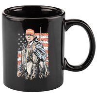 Duck Hunting Trump Camo Hello Hunting Season 11oz C Handle Ceramic Mug