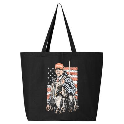 Duck Hunting Trump Camo Hello Hunting Season 25L Jumbo Tote