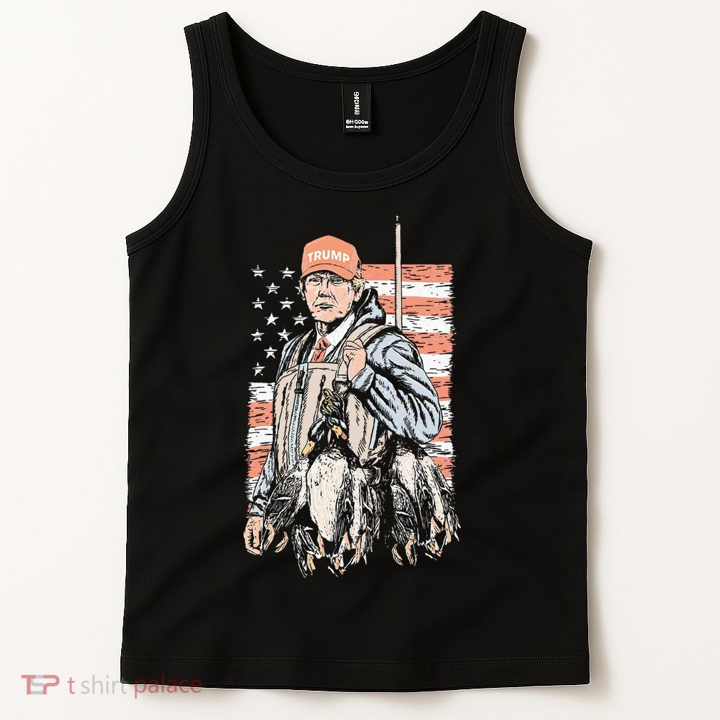 Duck Hunting Trump Camo Hello Hunting Season Tank Top