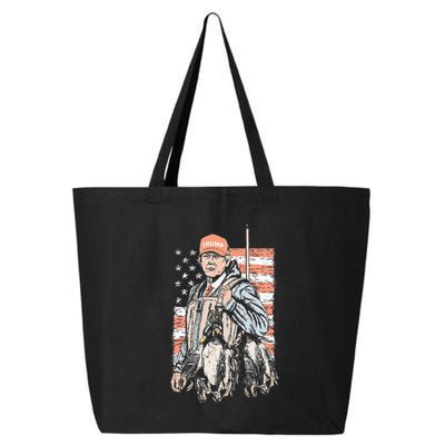 Duck Hunting Trump Camo Hello Hunting 25L Jumbo Tote
