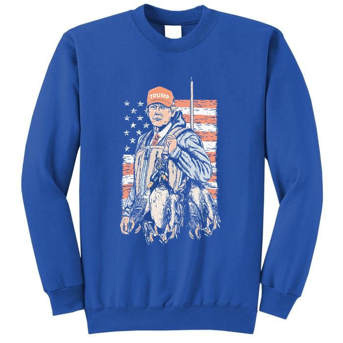 Duck Hunting Trump Camo Hello Hunting Sweatshirt