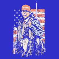 Duck Hunting Trump Camo Hello Hunting Sweatshirt