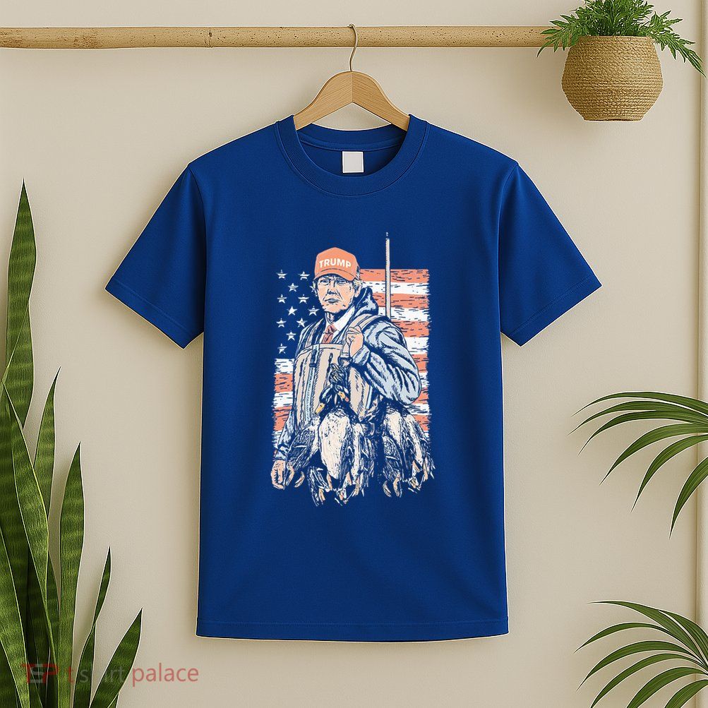 Duck Hunting Trump Camo Hello Hunting T-Shirt