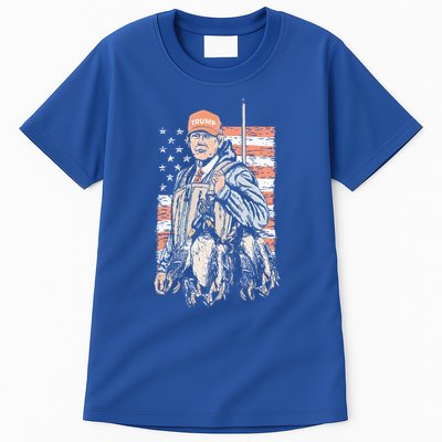 Duck Hunting Trump Camo Hello Hunting Tall T-Shirt