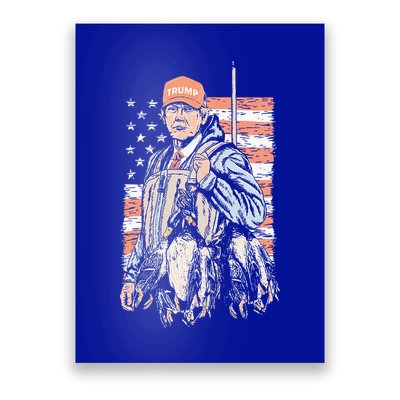 Duck Hunting Trump Camo Hello Hunting Poster