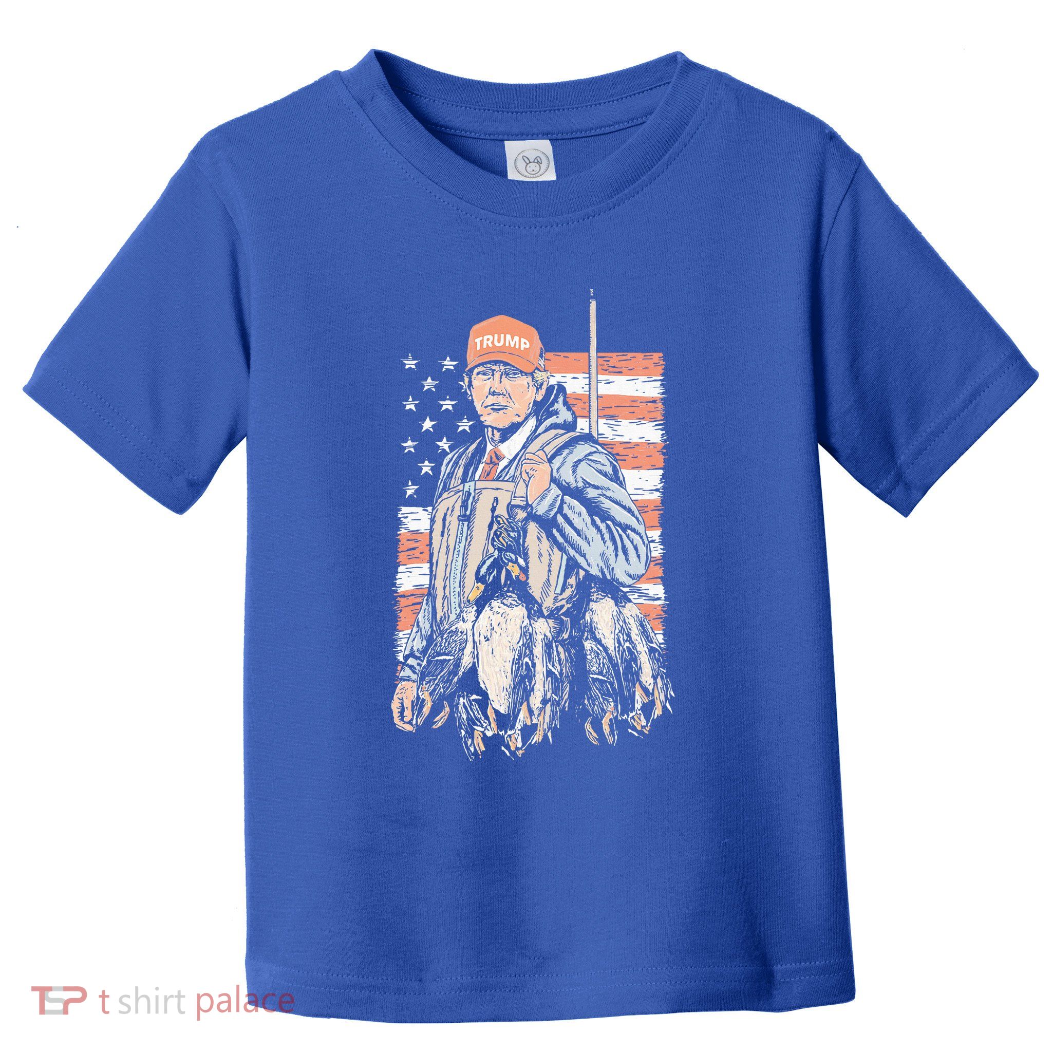 Duck Hunting Trump Camo Hello Hunting Toddler T-Shirt