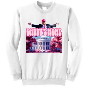 Daddy Home Trump 2024 Republican Gift Sweatshirt