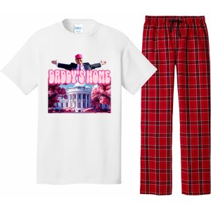 Daddy Home Trump 2024 Republican Gift Pajama Set