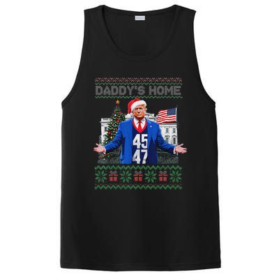 Daddys Home Trump Ugly Christmas Sweater Pajamas PosiCharge Competitor Tank