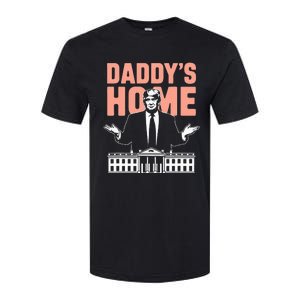 DaddyS Home Trump 2024 Take America Back 2024 Softstyle CVC T-Shirt