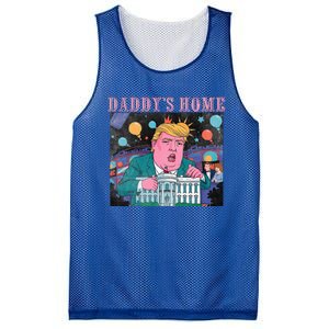 DaddyS Home Trump Take America Back 2024 Mesh Reversible Basketball Jersey Tank