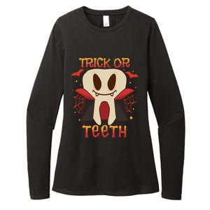 Dental Halloween Tooth Trick Or Th Dentist Orthodontist Cute Gift Womens CVC Long Sleeve Shirt