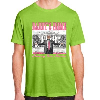 DaddyS Home Trump Pink 2024 Funny Trump Take America Back Adult ChromaSoft Performance T-Shirt