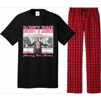 DaddyS Home Trump Pink 2024 Funny Trump Take America Back Pajama Set