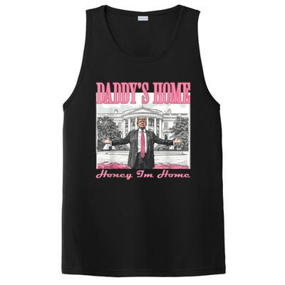 DaddyS Home Trump Pink 2024 Funny Trump Take America Back PosiCharge Competitor Tank