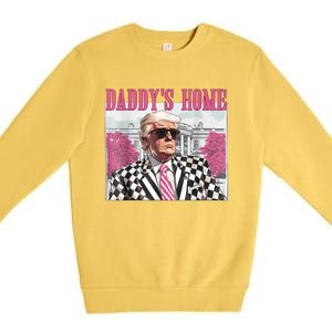 DaddyS Home Trump 2024 Premium Crewneck Sweatshirt