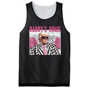 DaddyS Home Trump 2024 Mesh Reversible Basketball Jersey Tank