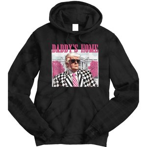 DaddyS Home Trump 2024 Tie Dye Hoodie