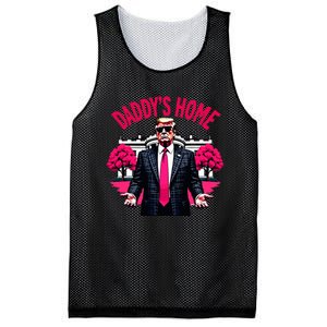 DaddyS Home Trump 2024 President Humor Mesh Reversible Basketball Jersey Tank