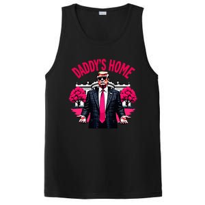 DaddyS Home Trump 2024 President Humor PosiCharge Competitor Tank