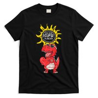 Dinosaur Heart Total Solar Eclipse April 8 2024 Totality T-Shirt