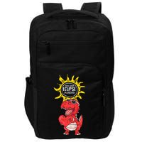 Dinosaur Heart Total Solar Eclipse April 8 2024 Totality Impact Tech Backpack