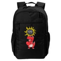 Dinosaur Heart Total Solar Eclipse April 8 2024 Totality Backpack