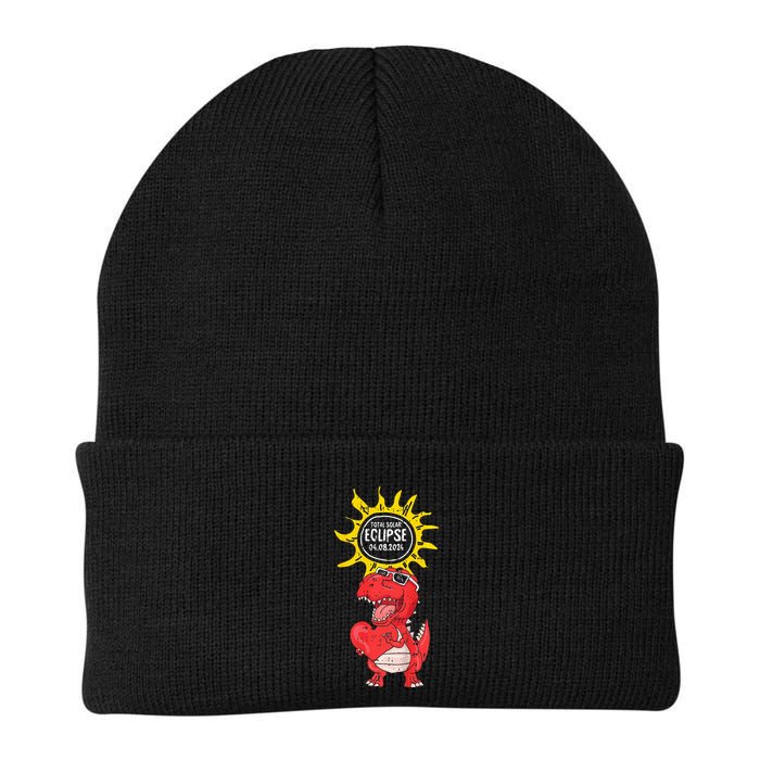 Dinosaur Heart Total Solar Eclipse April 8 2024 Totality Beanie
