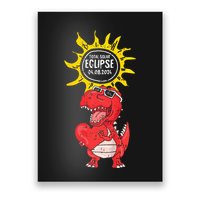 Dinosaur Heart Total Solar Eclipse April 8 2024 Totality Poster