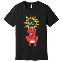 Dinosaur Heart Total Solar Eclipse April 8 2024 Totality Premium T-Shirt